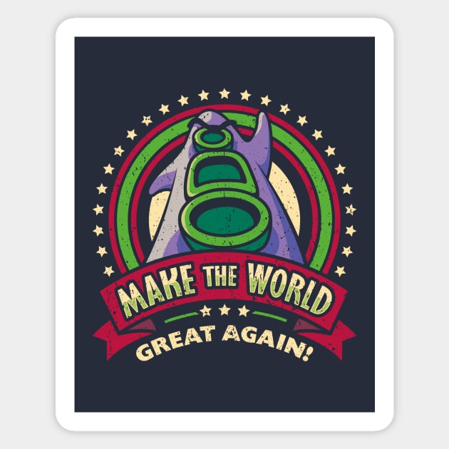 Make the World Great Again Sticker by Olipop